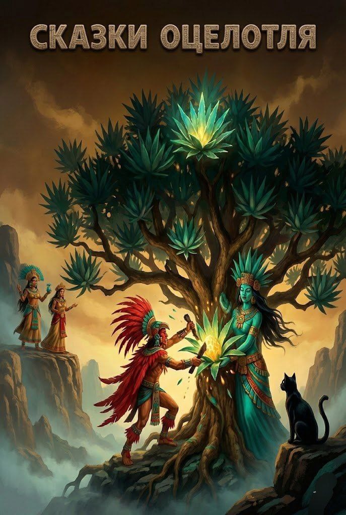 Обложка произведения Сказки оцелотля