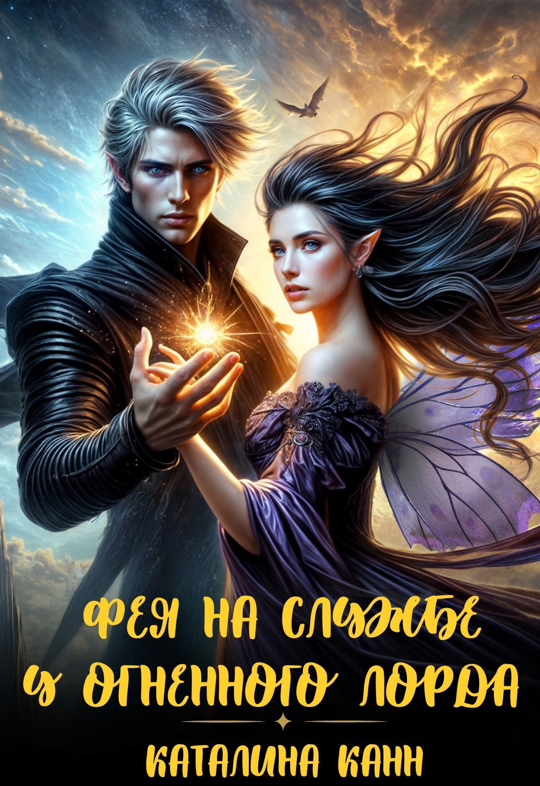 Обложка произведения Фея на службе у Огненного лорда