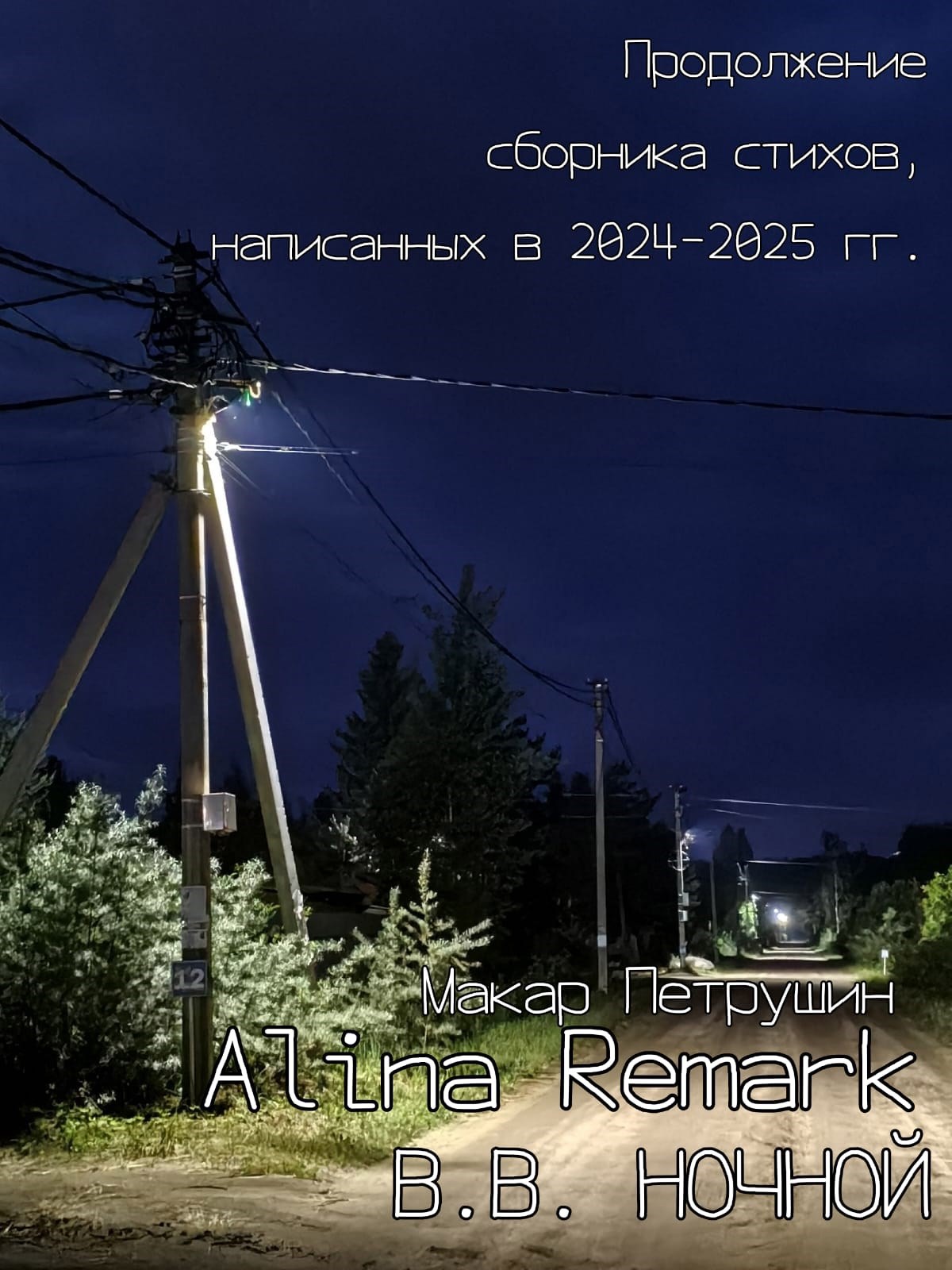Обложка произведения Продолжение сборника стихов, написанных в 2024-2025 гг.