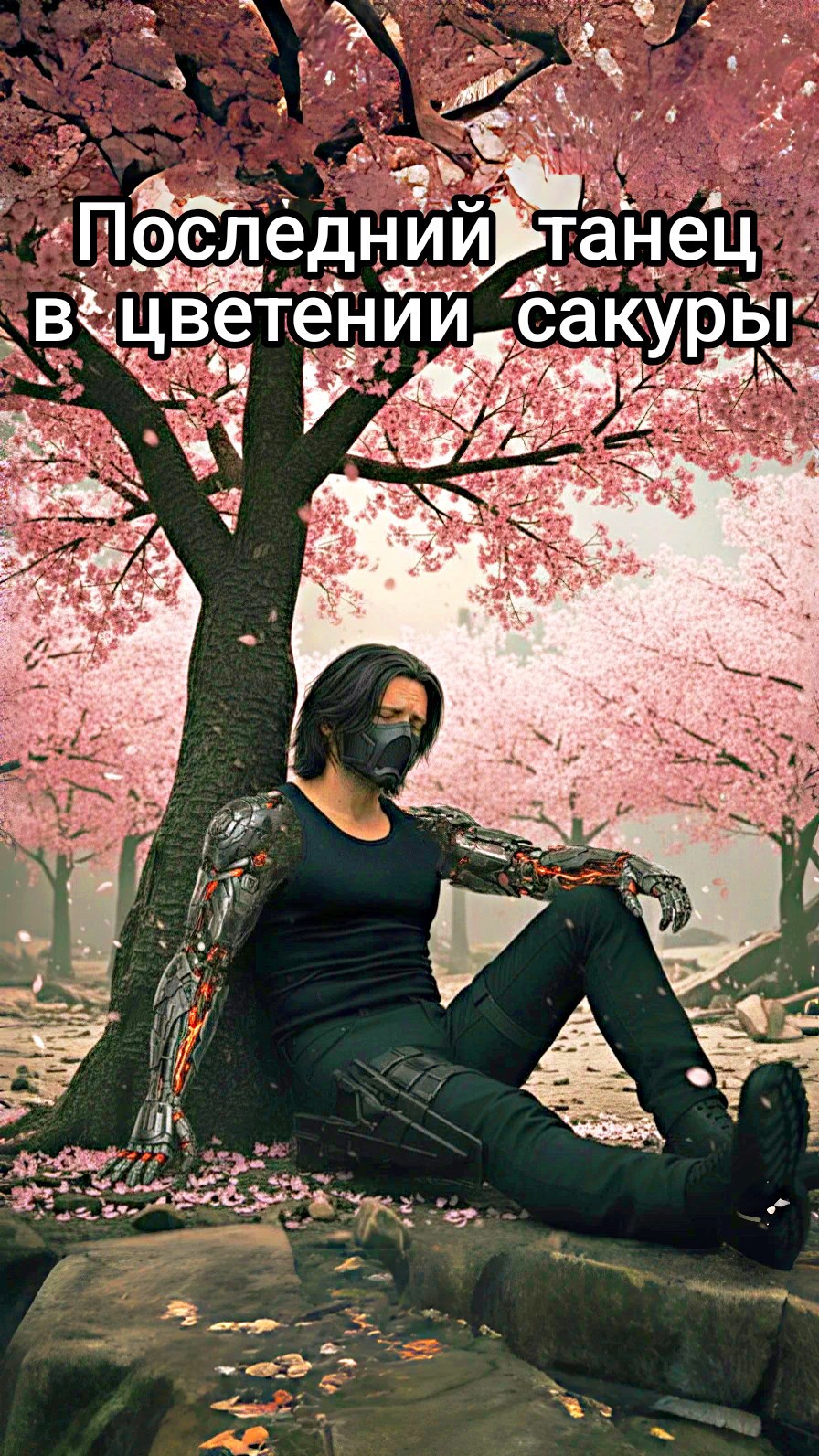 Обложка произведения Последний танец в цвечении сакуры.