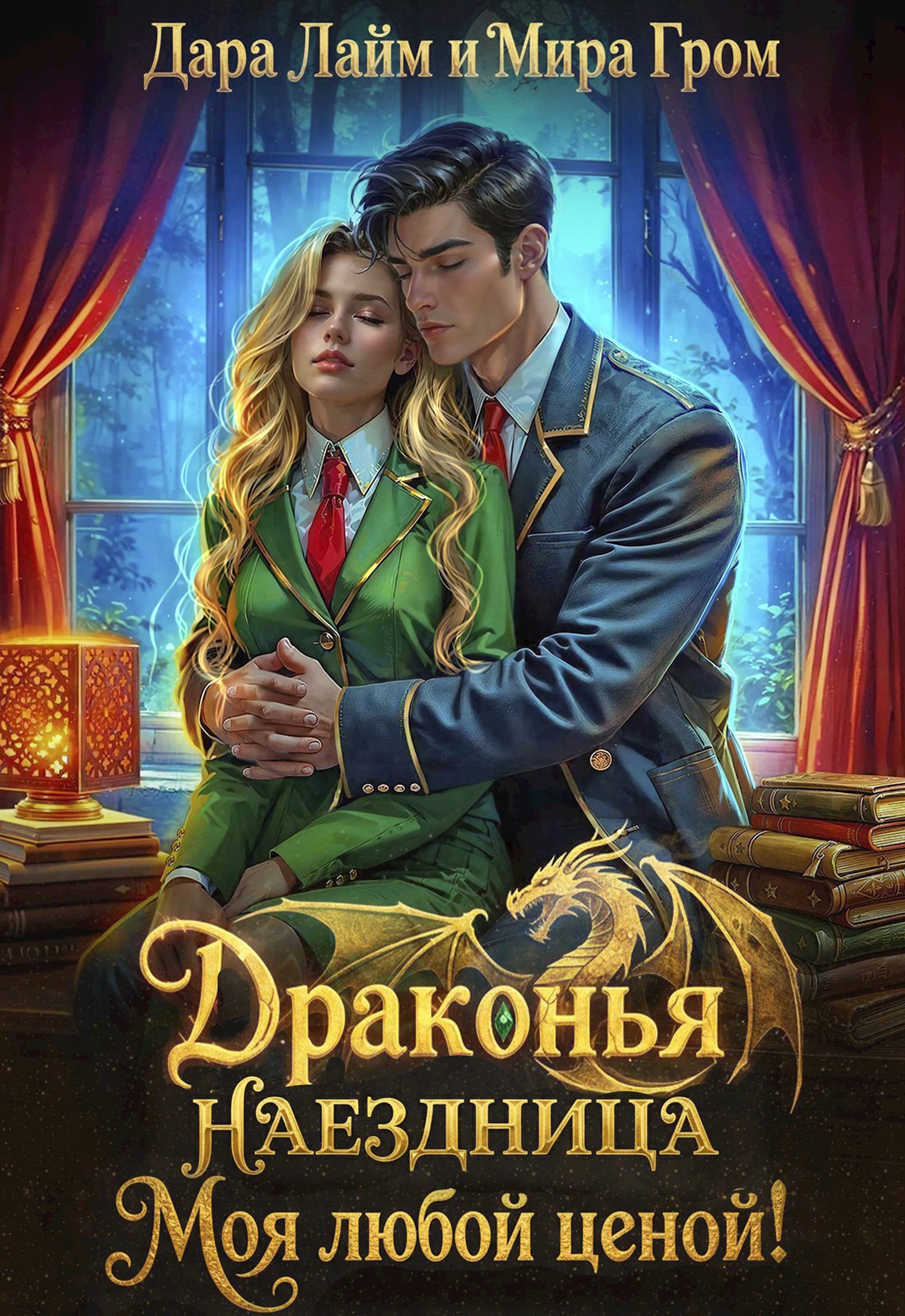 Обложка произведения Драконья наездница. Моя любой ценой!