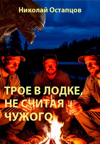 Обложка книги «Трое в лодке, не считая Чужого»