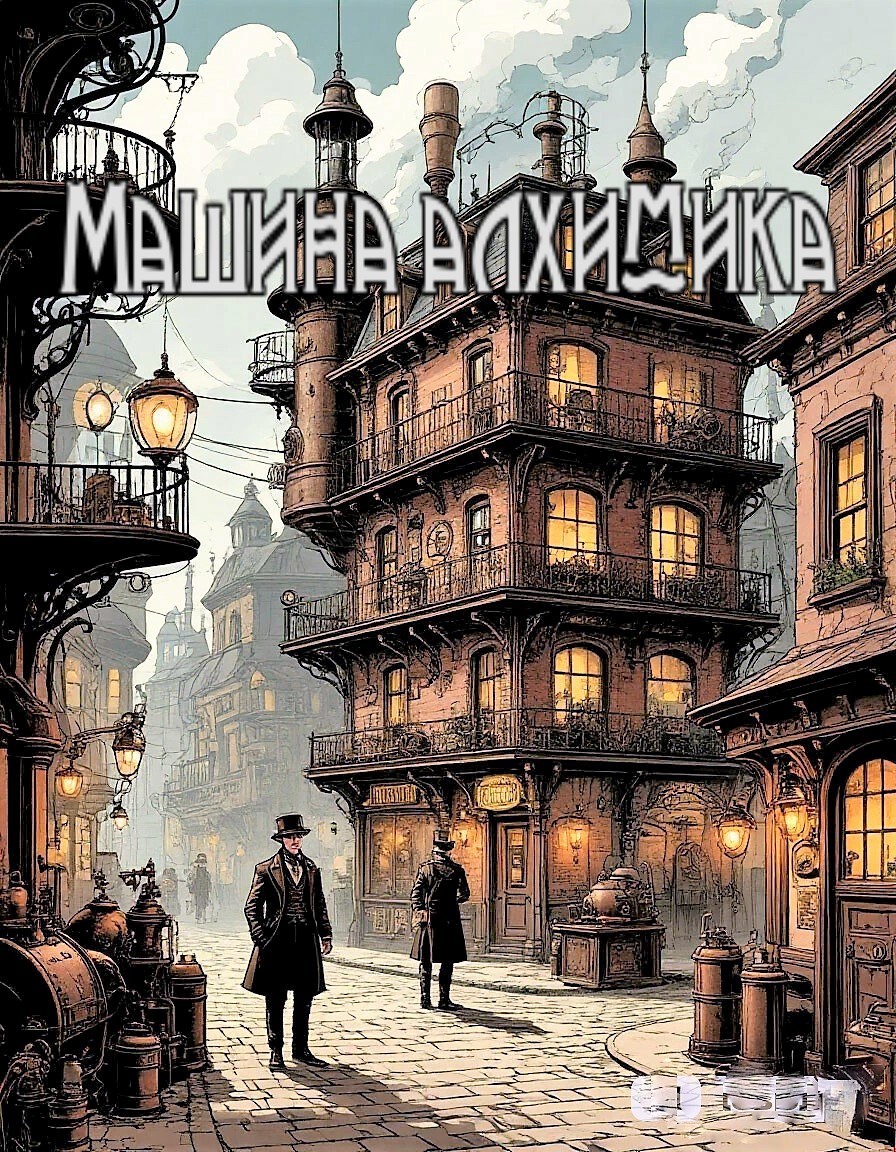 Обложка произведения Машина алхимика