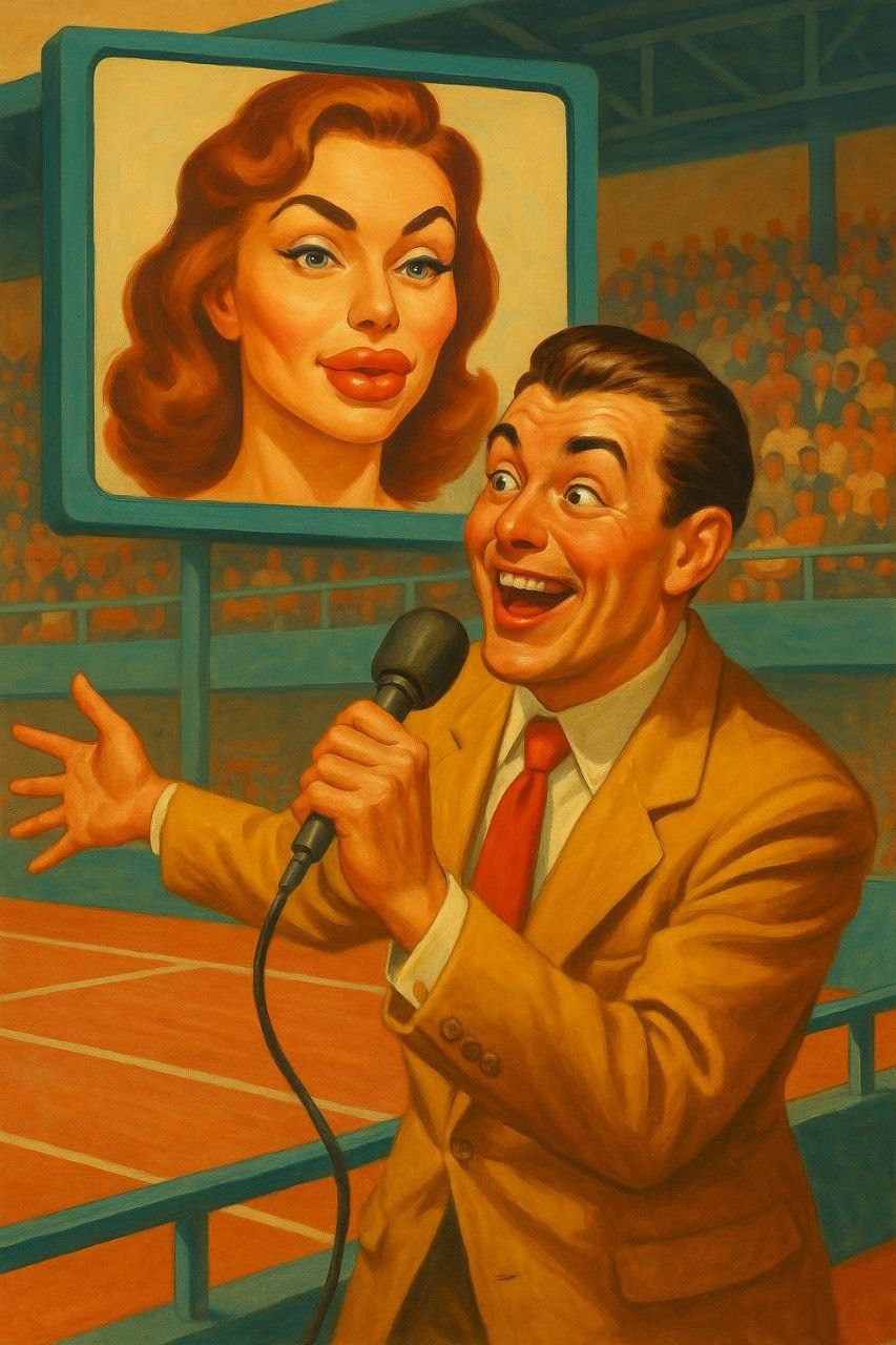 Обложка произведения Чемпионат по мимической гимнастике.