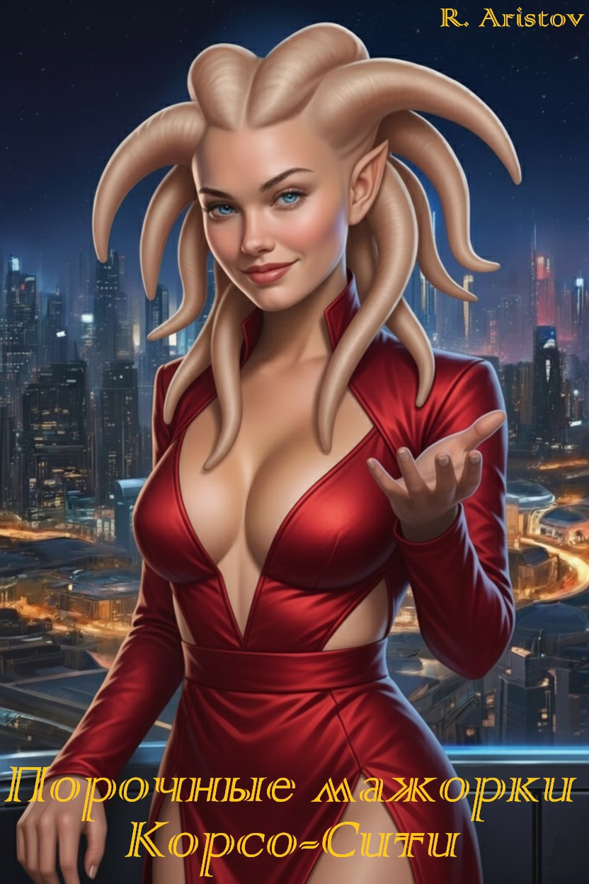 Обложка книги «Порочные мажорки Корсо-Сити»