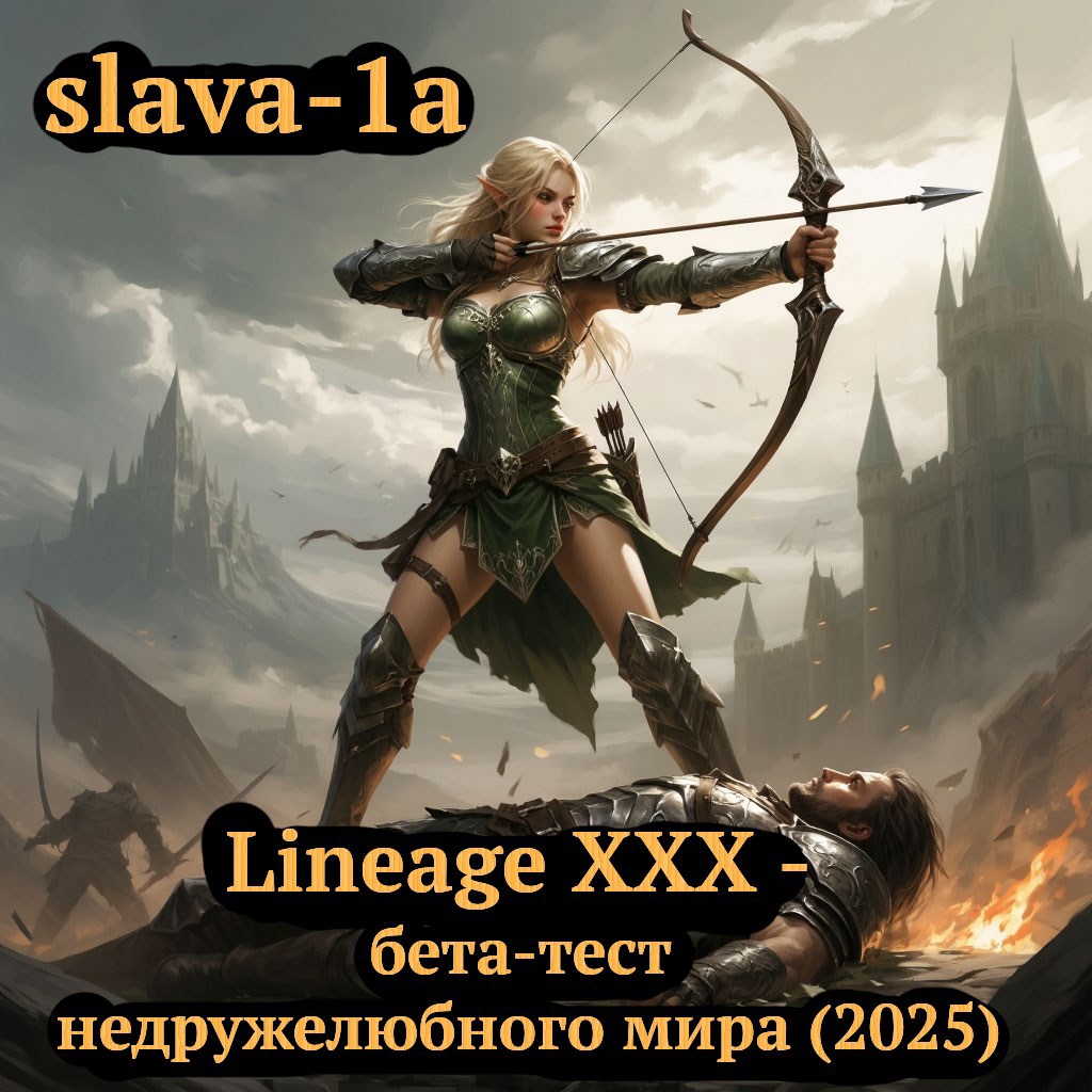 Обложка произведения Lineage XXX - бета-тест недружелюбного мира (2025)