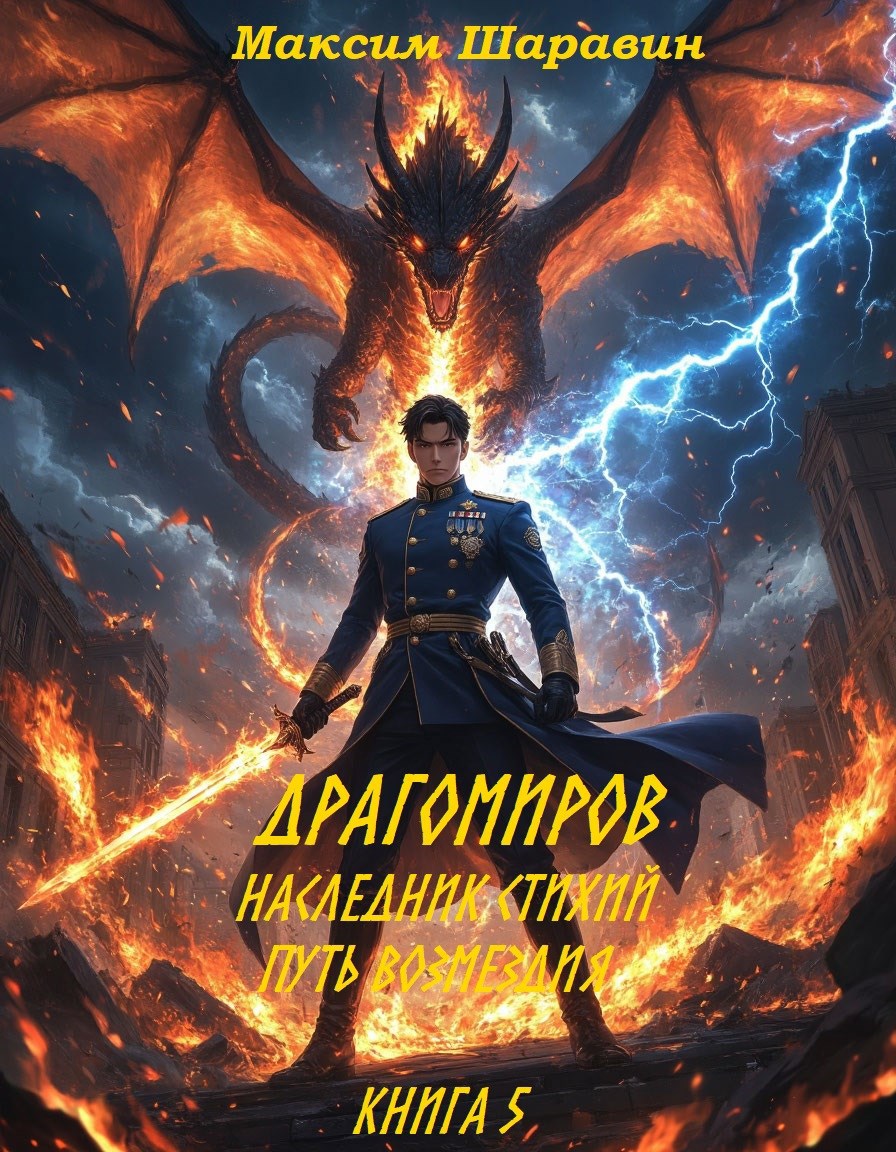 Обложка произведения Драгомиров. Наследник стихий. Путь возмездия. Книга 5