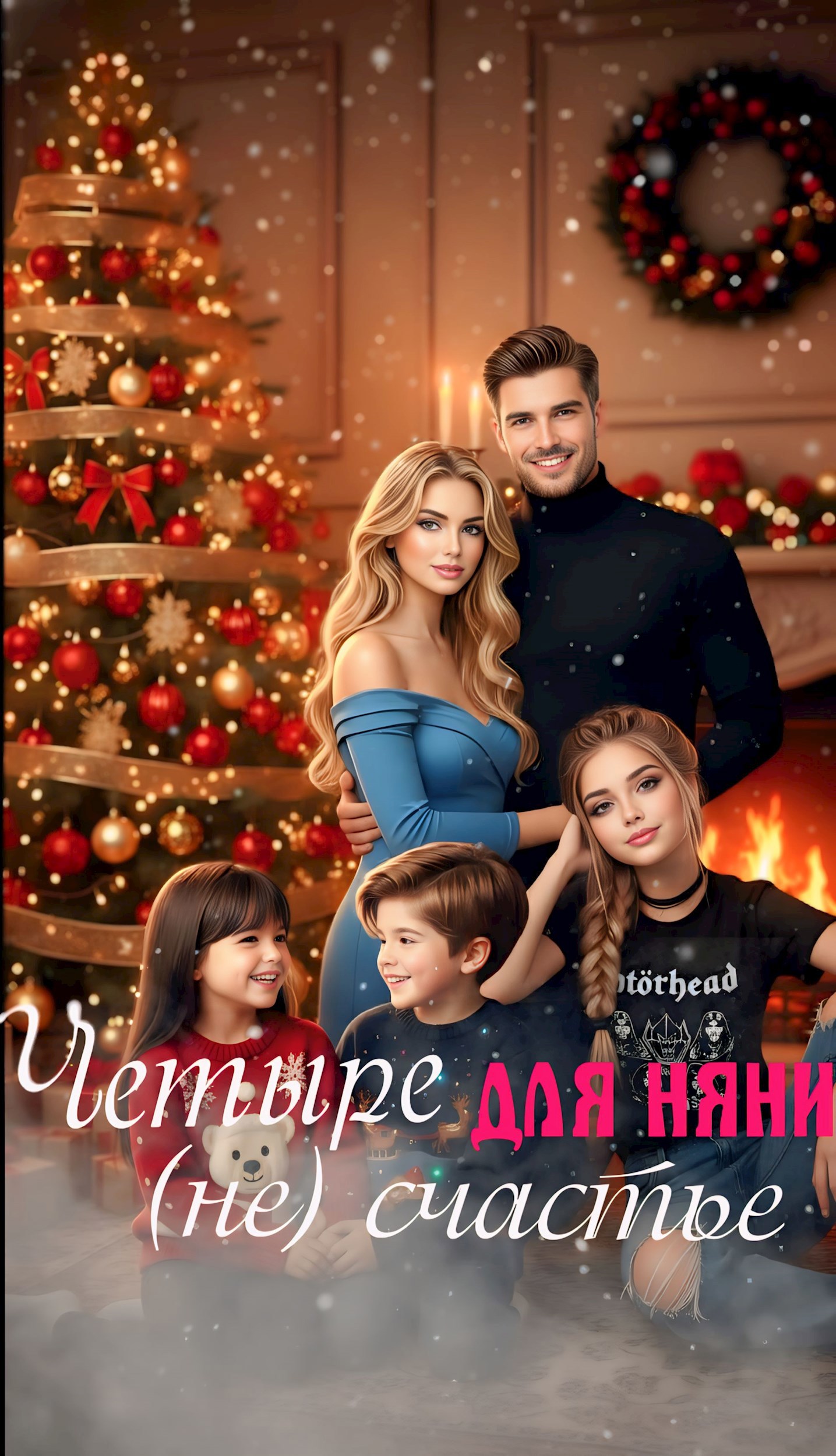 Обложка произведения Четыре (не) счастье для няни