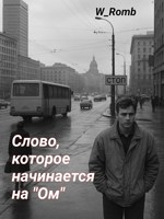 Обложка произведения Слово, которое начинается на "Ом".