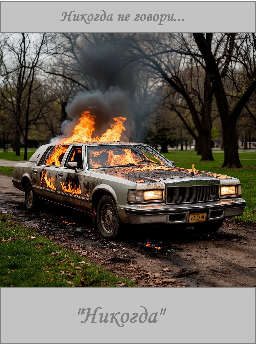 Обложка произведения Никогда не говори "Никогда"