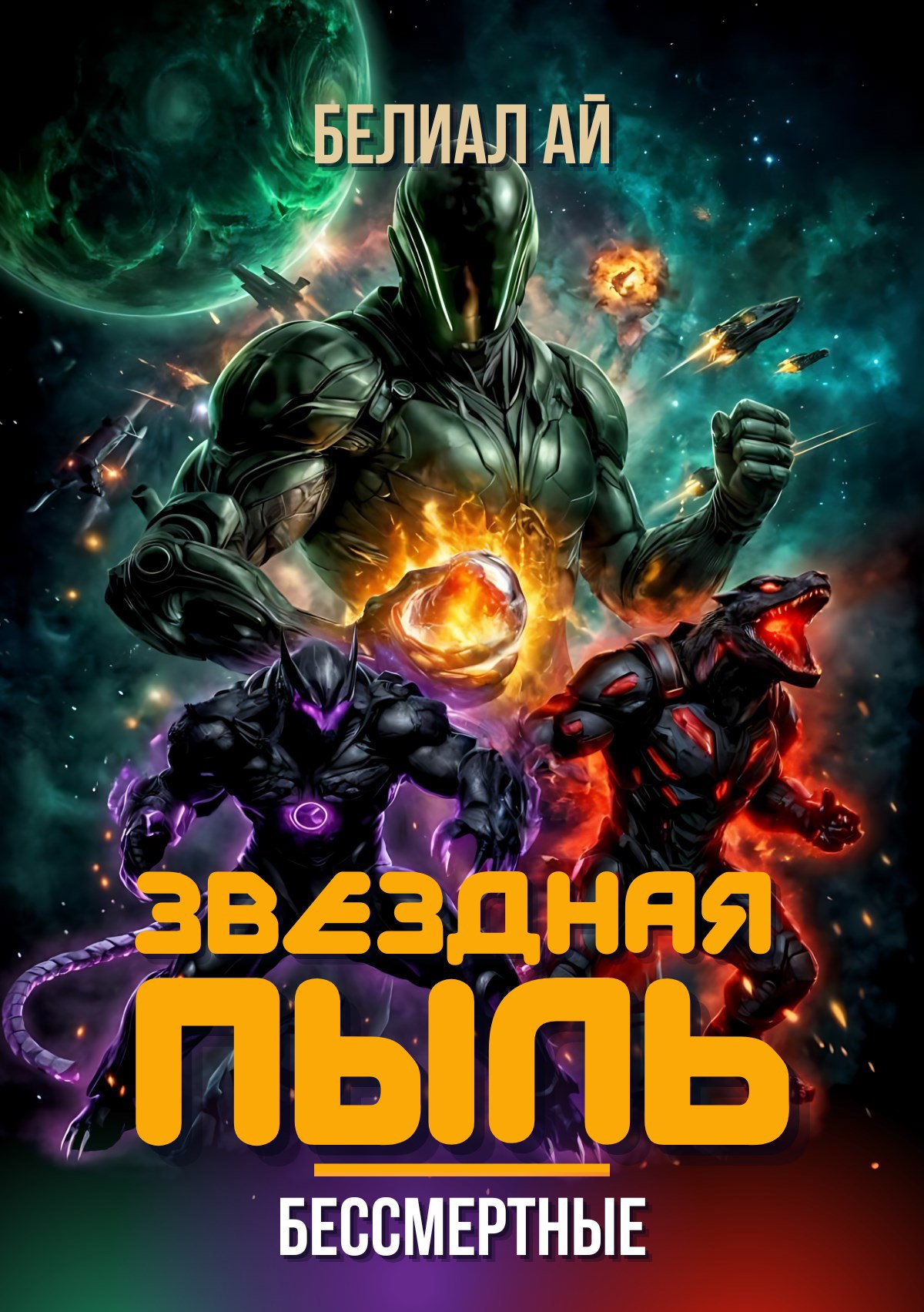 Обложка произведения Звездная пыль. Бессмертные