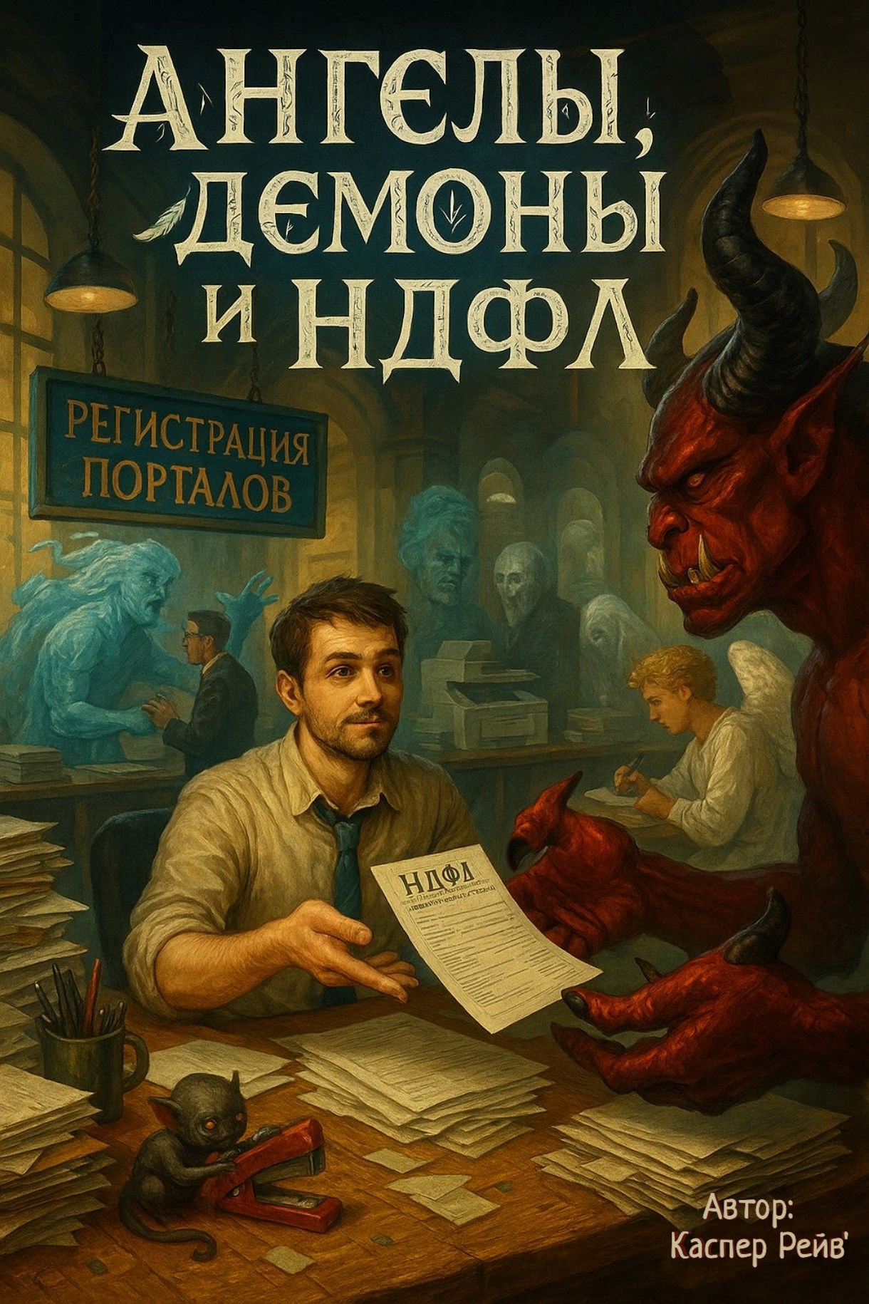 Обложка произведения Ангелы, Демоны и НДФЛ
