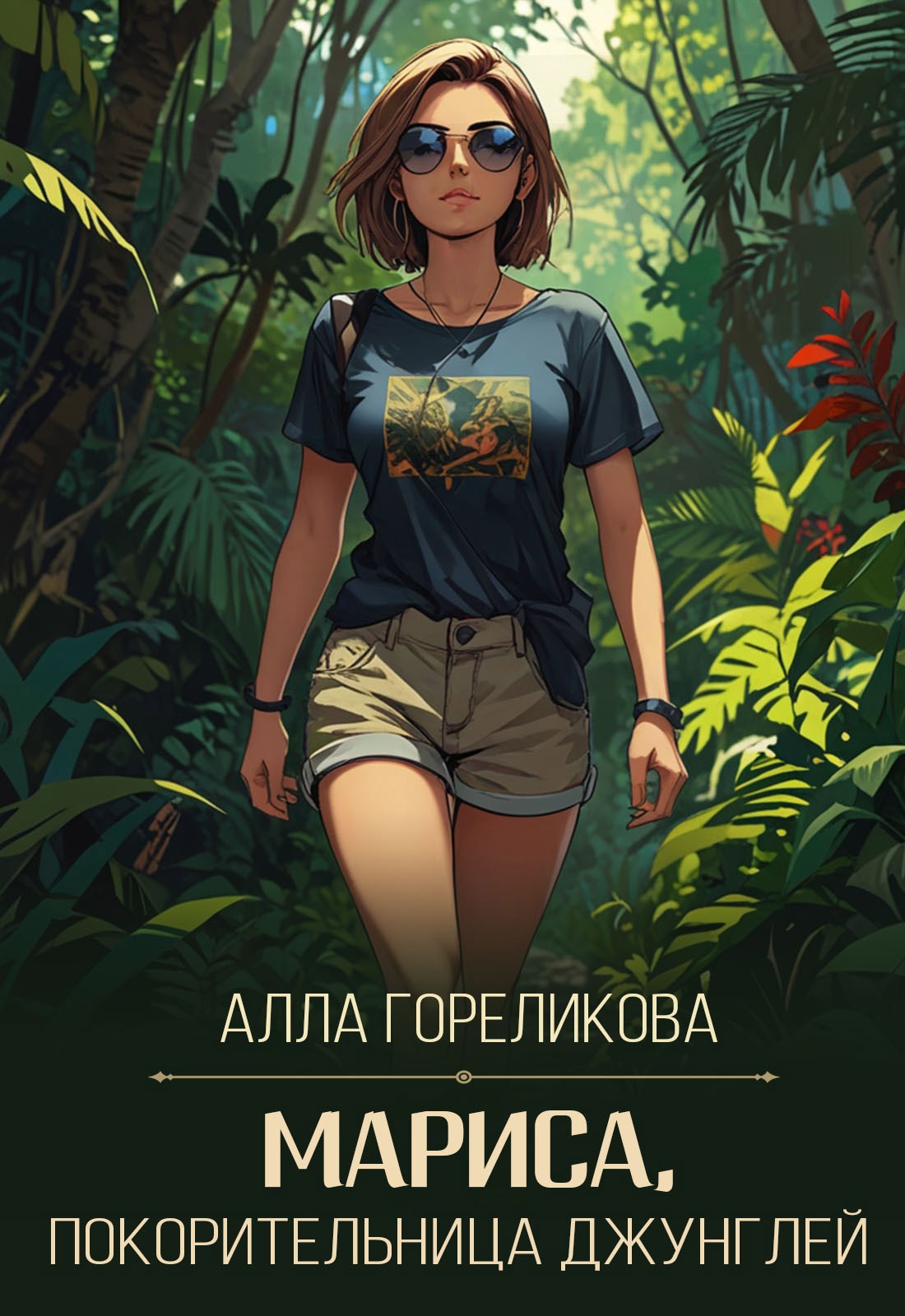 Обложка произведения Мариса, покорительница джунглей