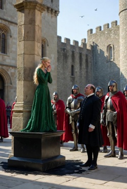 Эльфийка и император