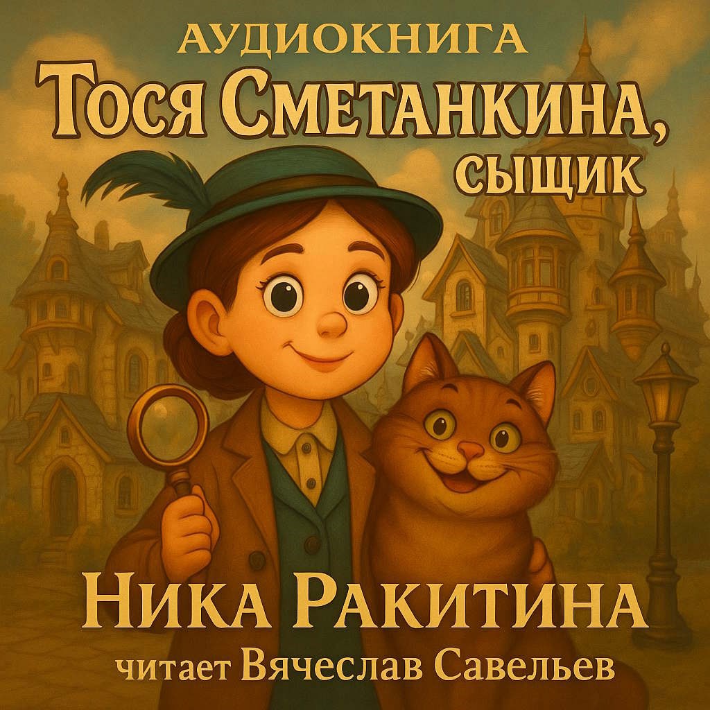 Обложка произведения Тося Сметанкина, сыщик