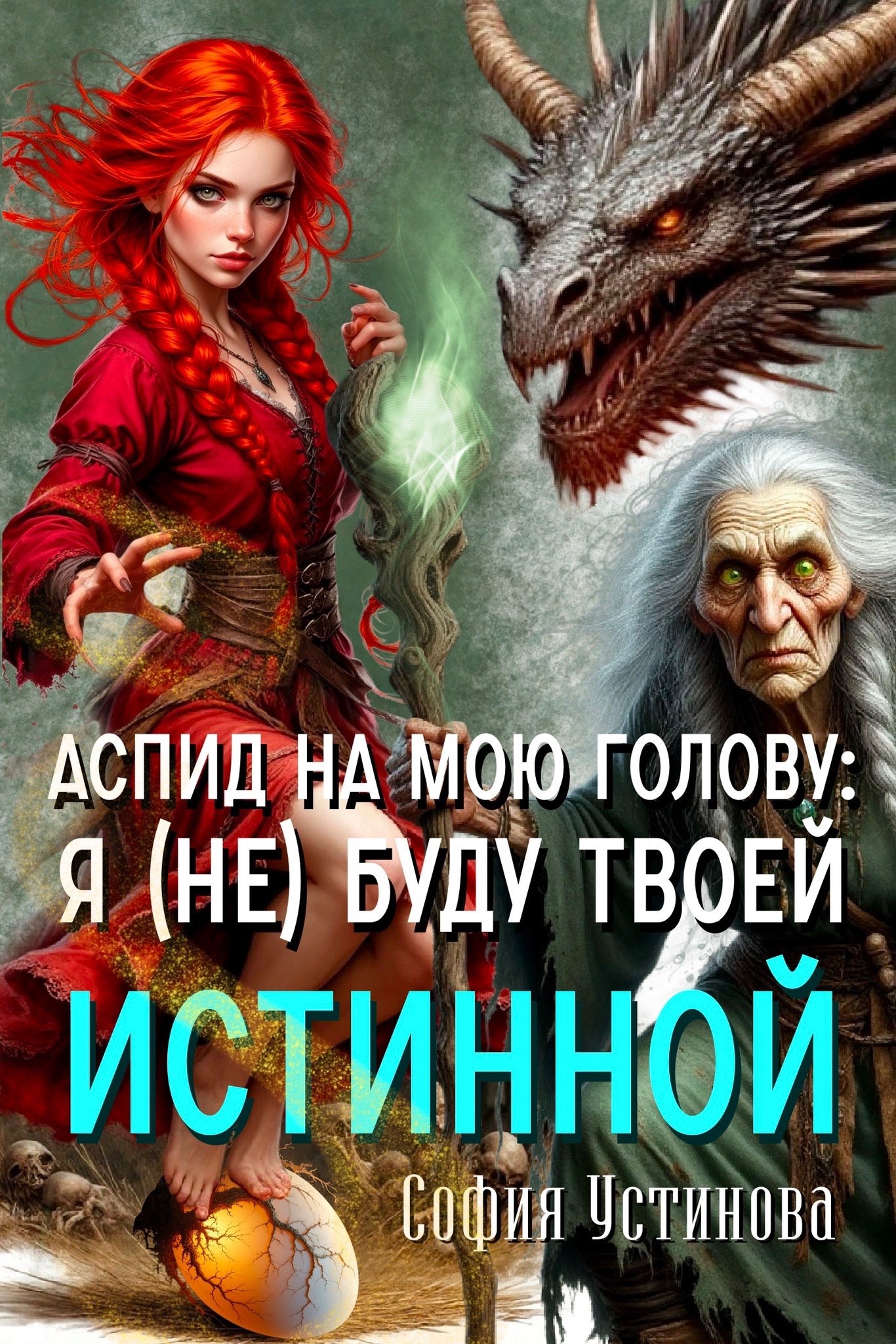 Обложка произведения Аспид на мою голову: Я (не) буду твоей истинной