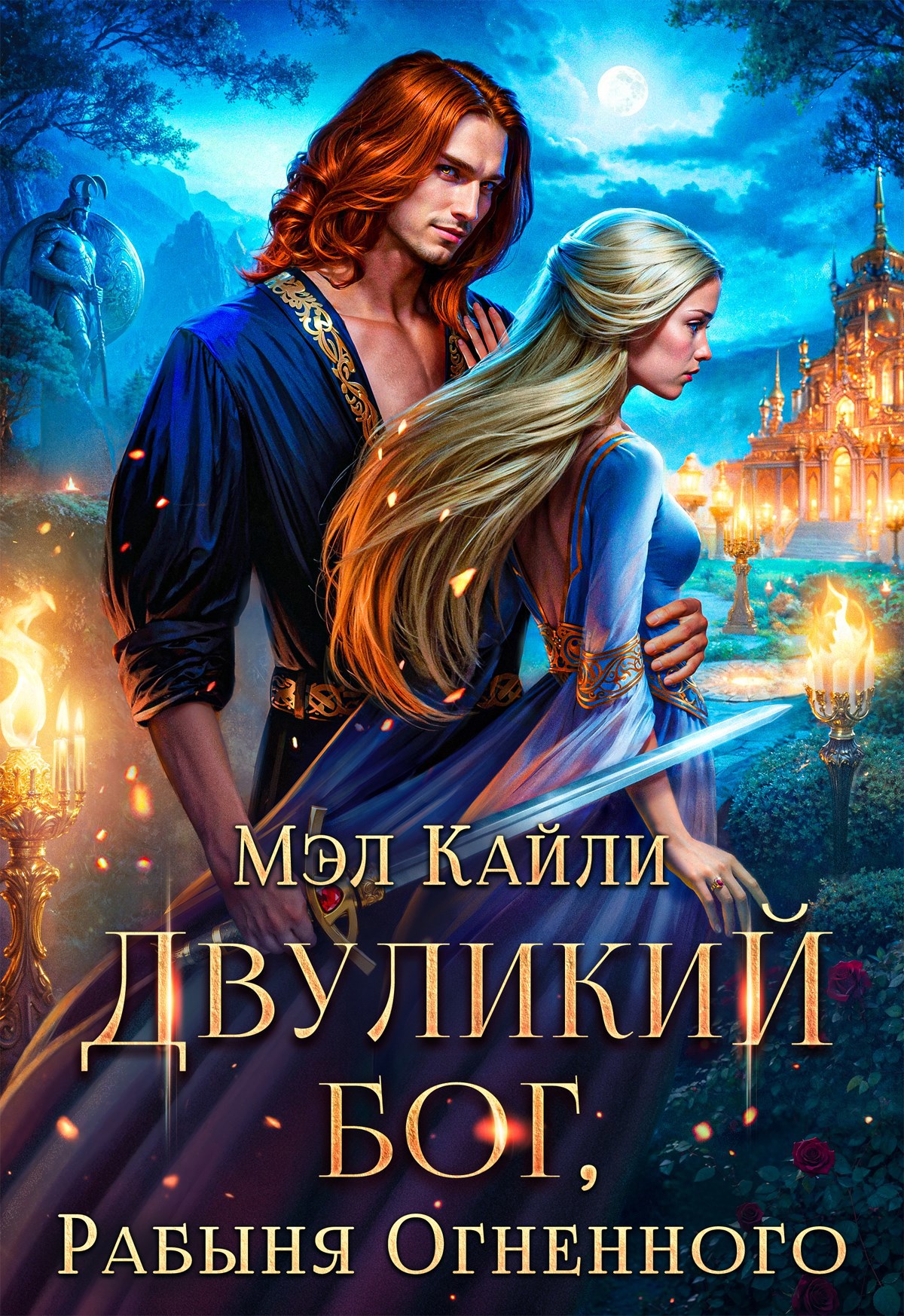 Обложка произведения Двуликий бог, или Рабыня Огненного