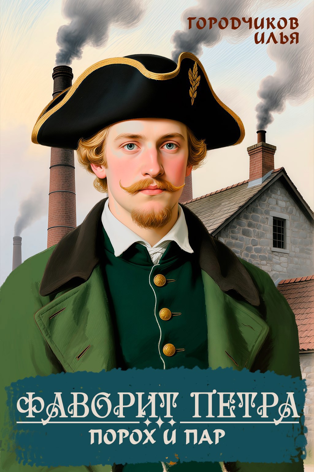 Обложка произведения Фаворит Петра. Порох и Пар