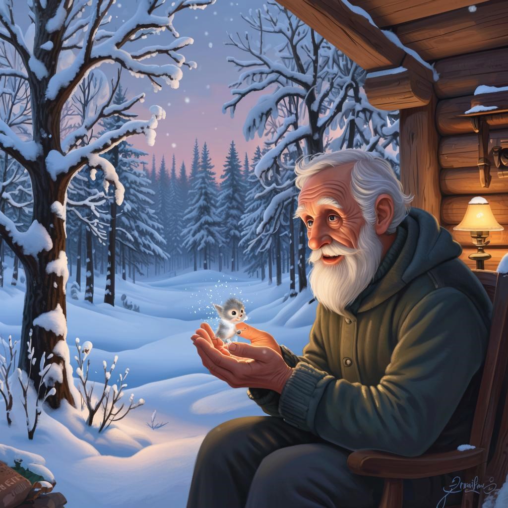 Обложка произведения Снежок