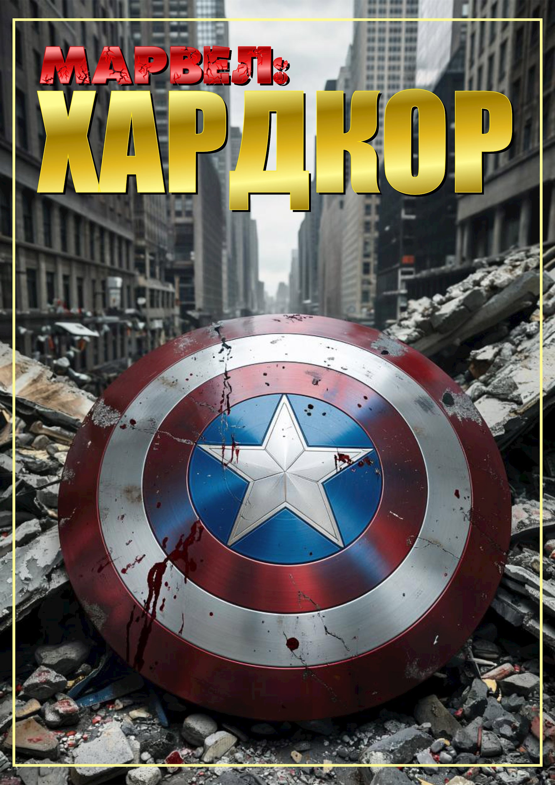 Обложка произведения МАРВЕЛ: Хардкор.
