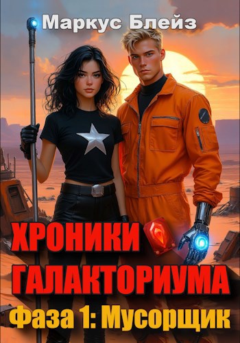 Обложка произведения Хроники Галакториума. Фаза 1: Мусорщик