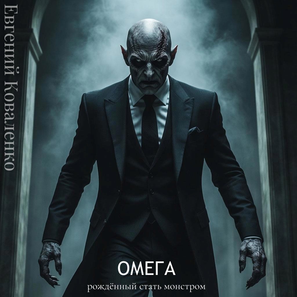 Обложка произведения "Омега" рождённый стать монстром