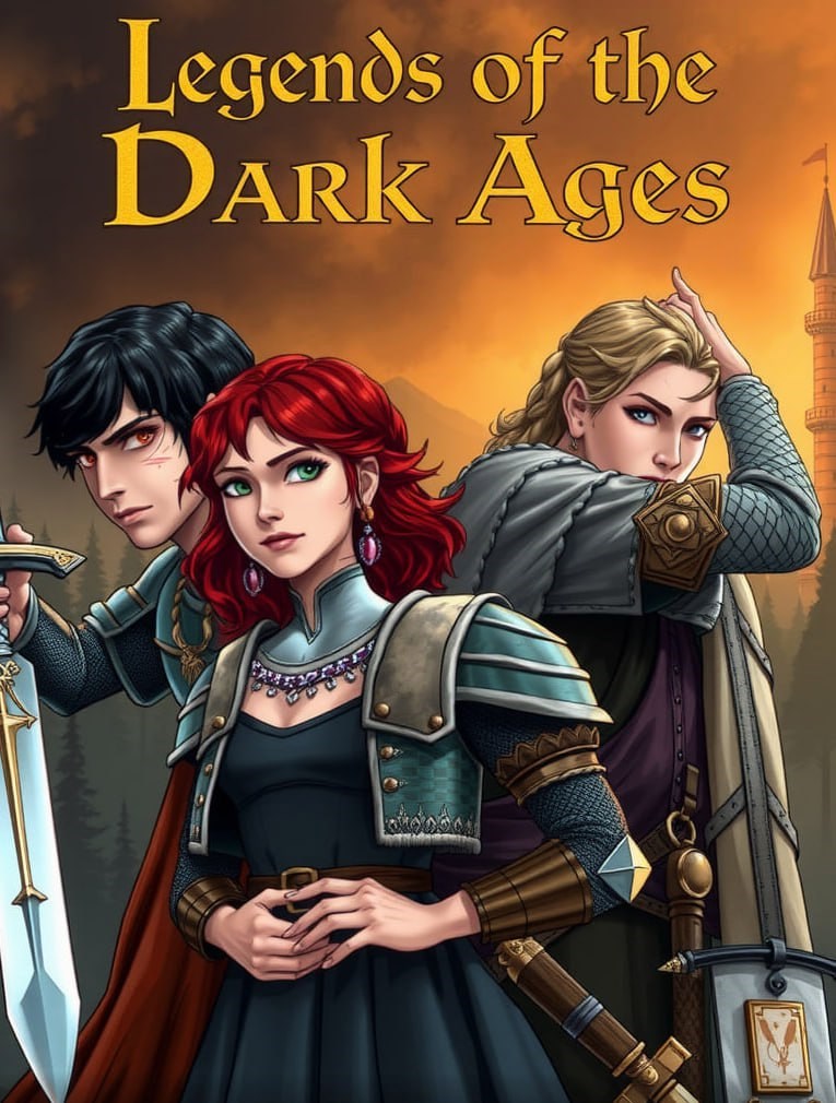 Обложка книги «Легенды Тёмных Времён»