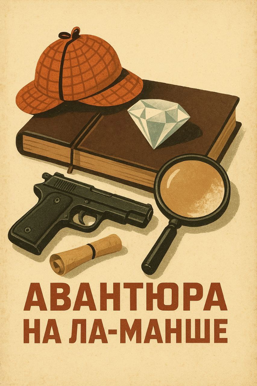 Обложка произведения Авантюра на Ла-Манше