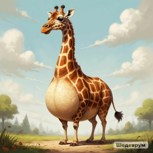 Обложка произведения Сказка-притча "Жираф-депутат"