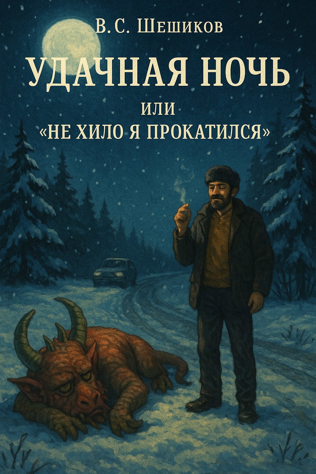 Обложка произведения Удачная ночь или "не хило я прокатился"