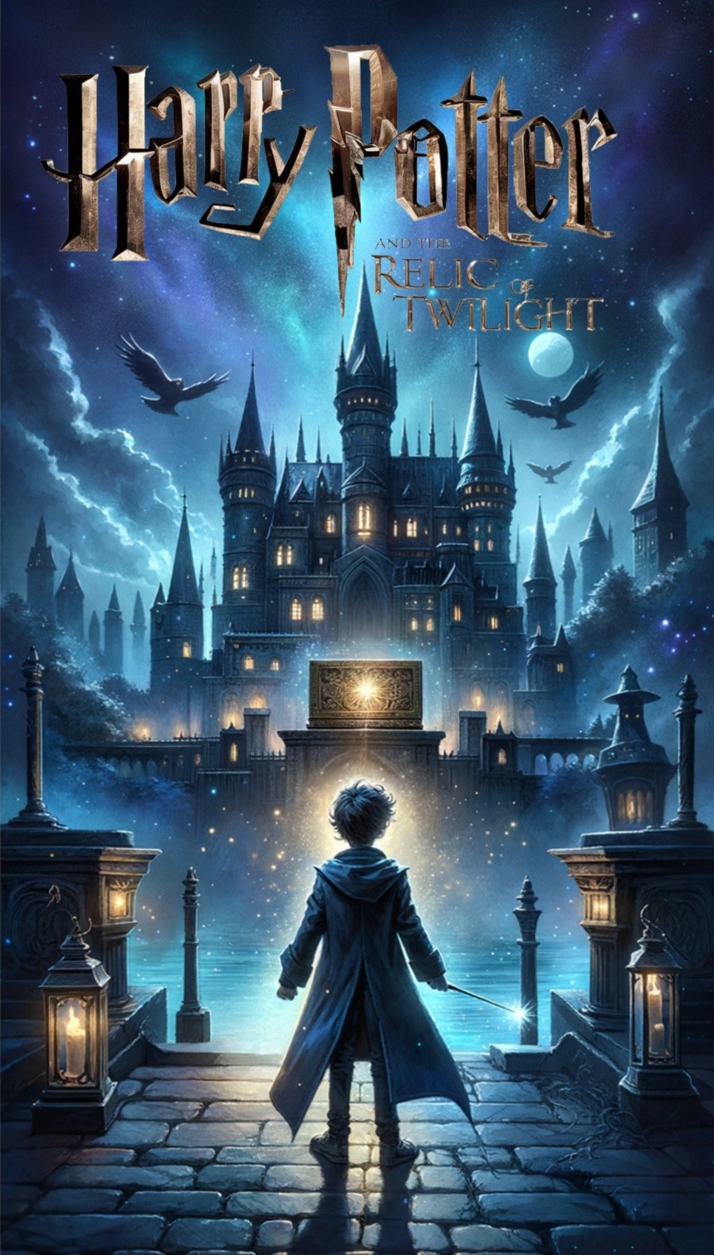 Обложка произведения Гарри Поттер и Реликвия Сумерек