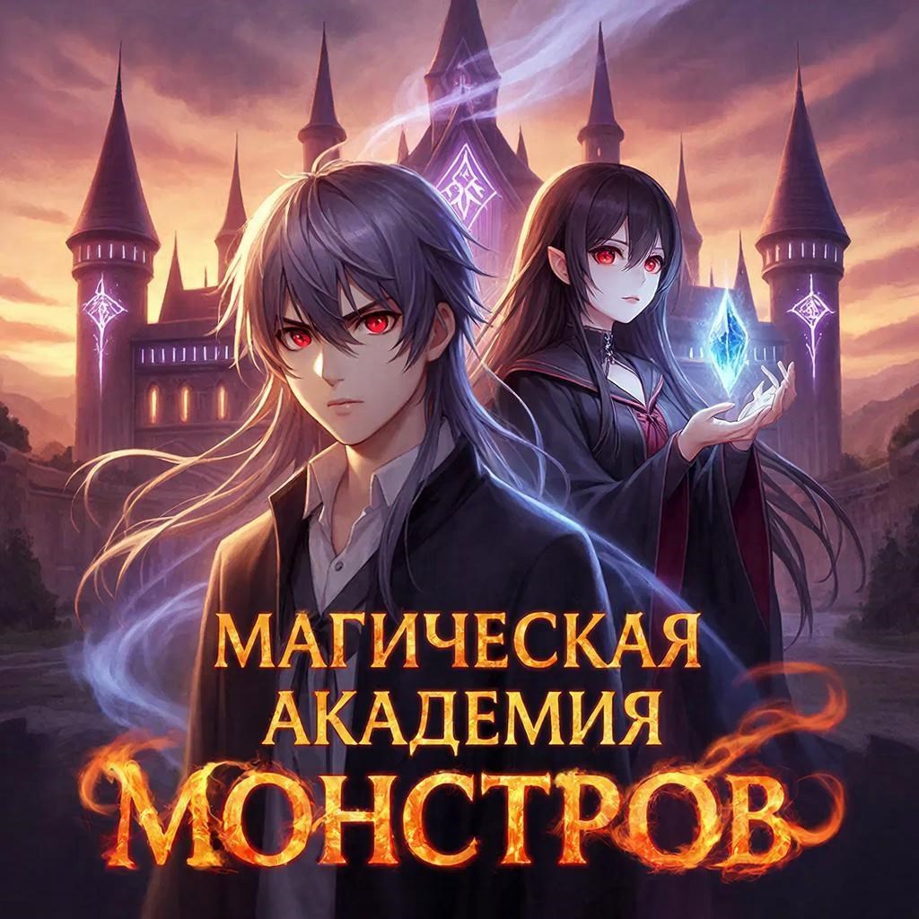 Обложка книги «Магическая Академия монстров»