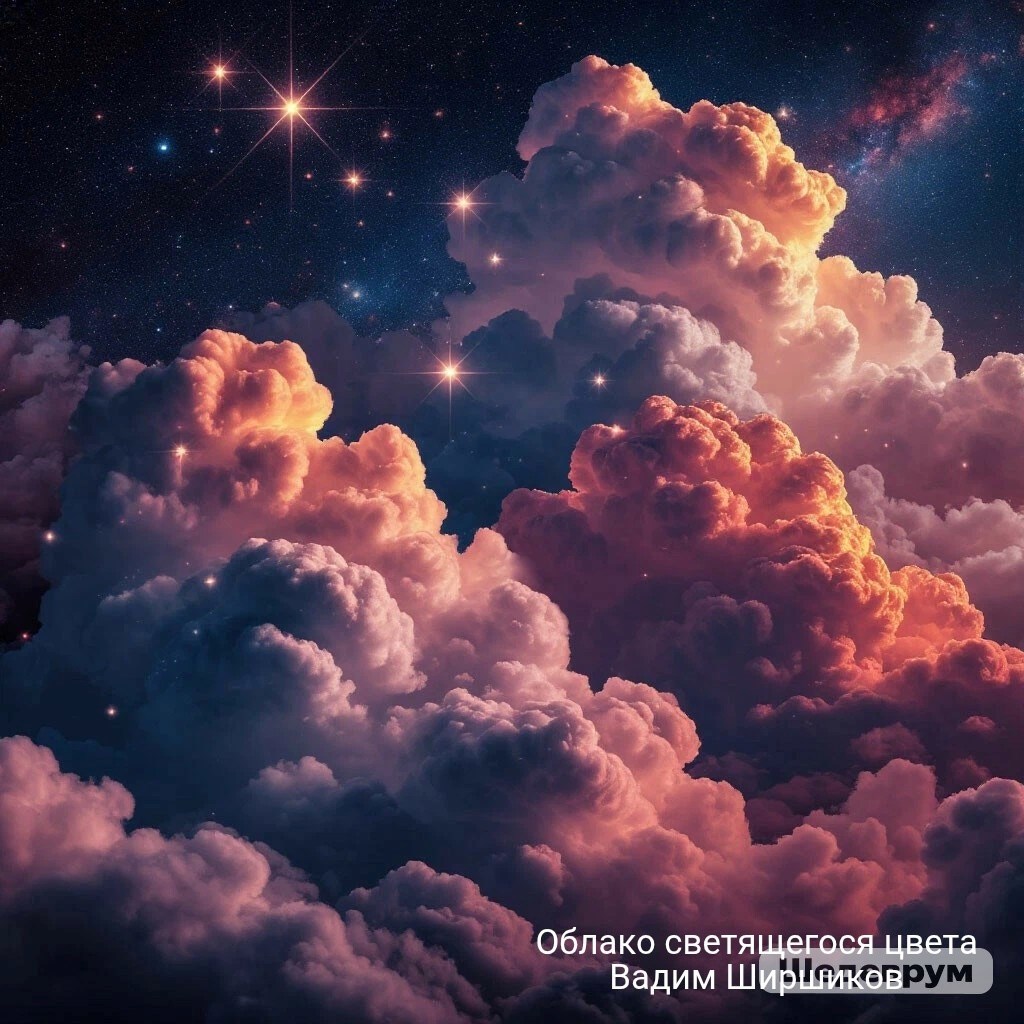 Обложка произведения Облако светящегося цвета