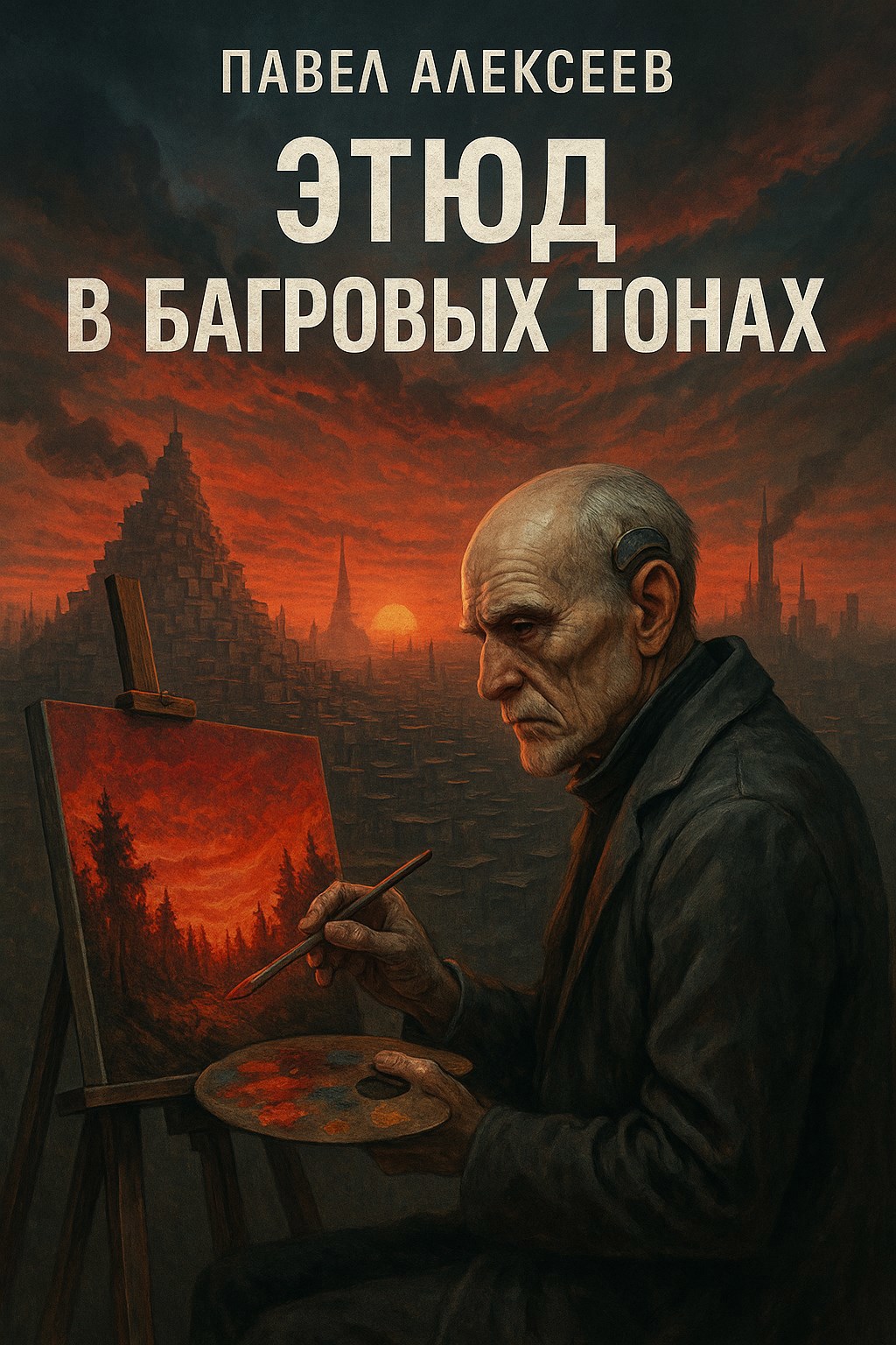 Обложка произведения Этюд в багровых тонах