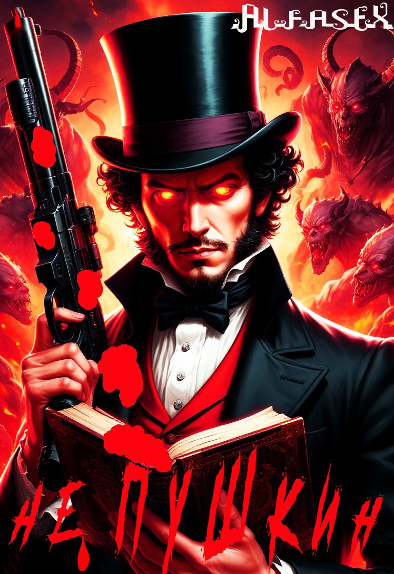 Обложка произведения Не Пушкин