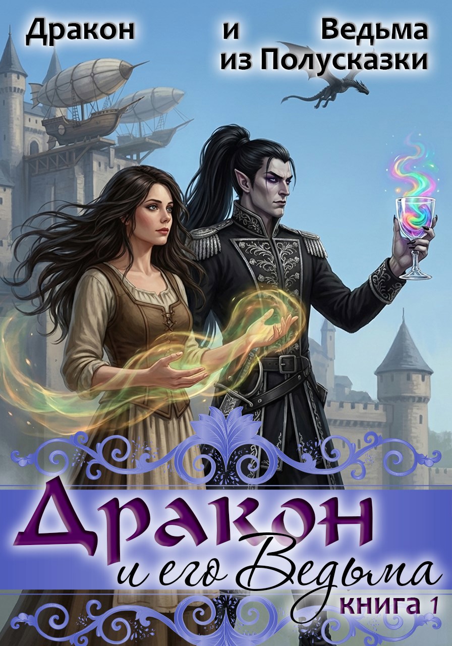 Обложка произведения Дракон и его Ведьма. Книга 1.