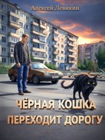 Обложка произведения Чёрная кошка переходит дорогу
