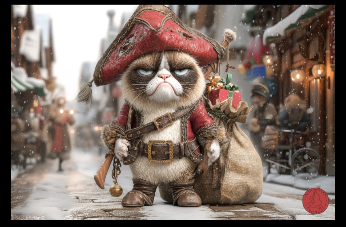 Обложка произведения ИМ - НВ 2025 - этап 1 - Рождественское ограбление