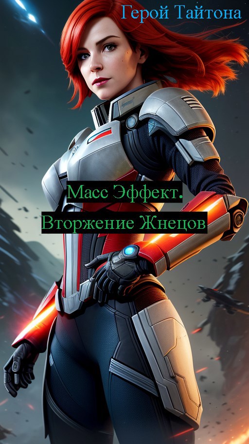 Обложка произведения Масс Эффект. Вторжение Жнецов