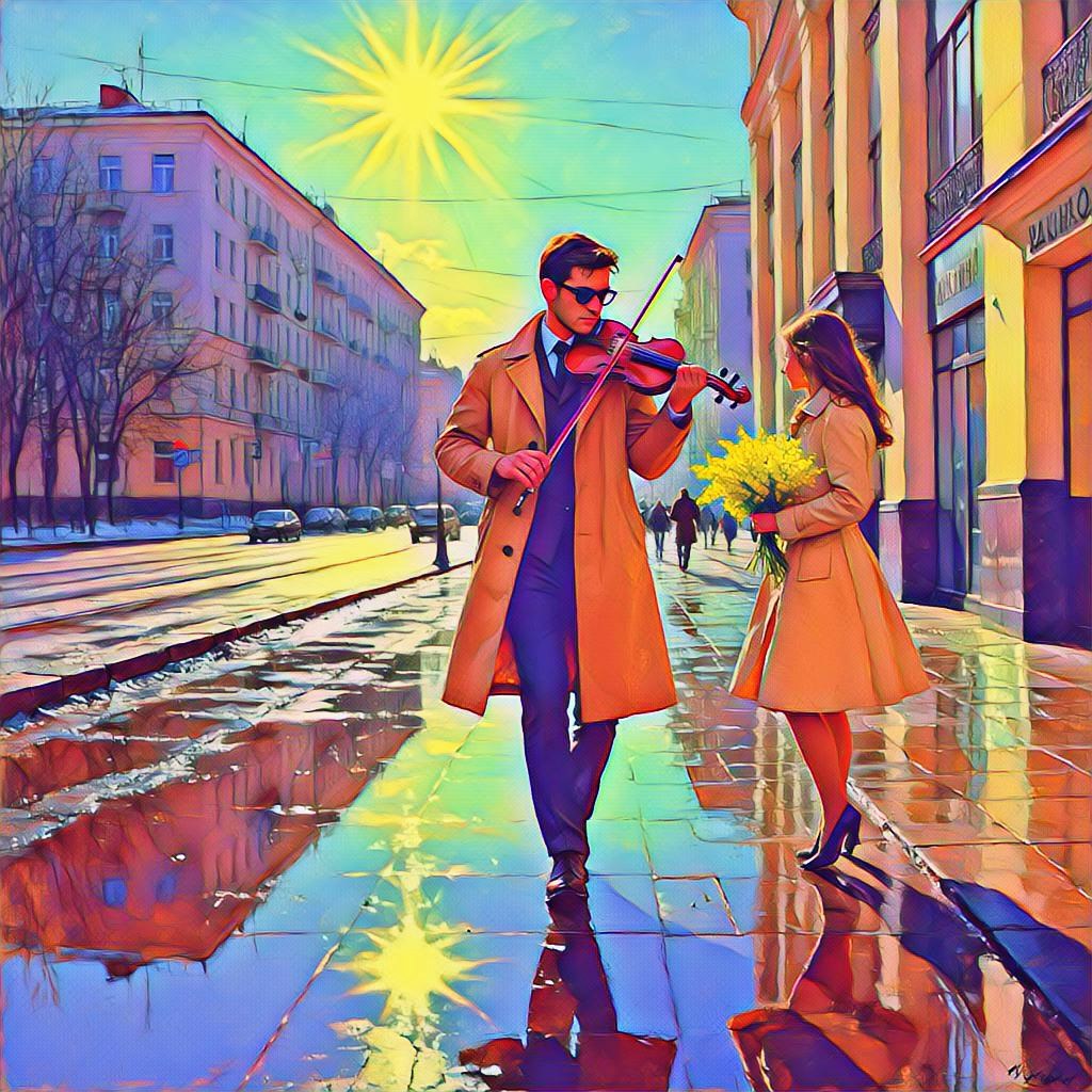 Обложка книги «Весенняя фантасмагория»