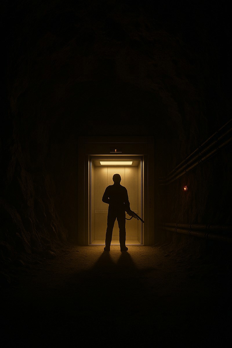 Обложка произведения Моя последняя смена в бездне с монстрами