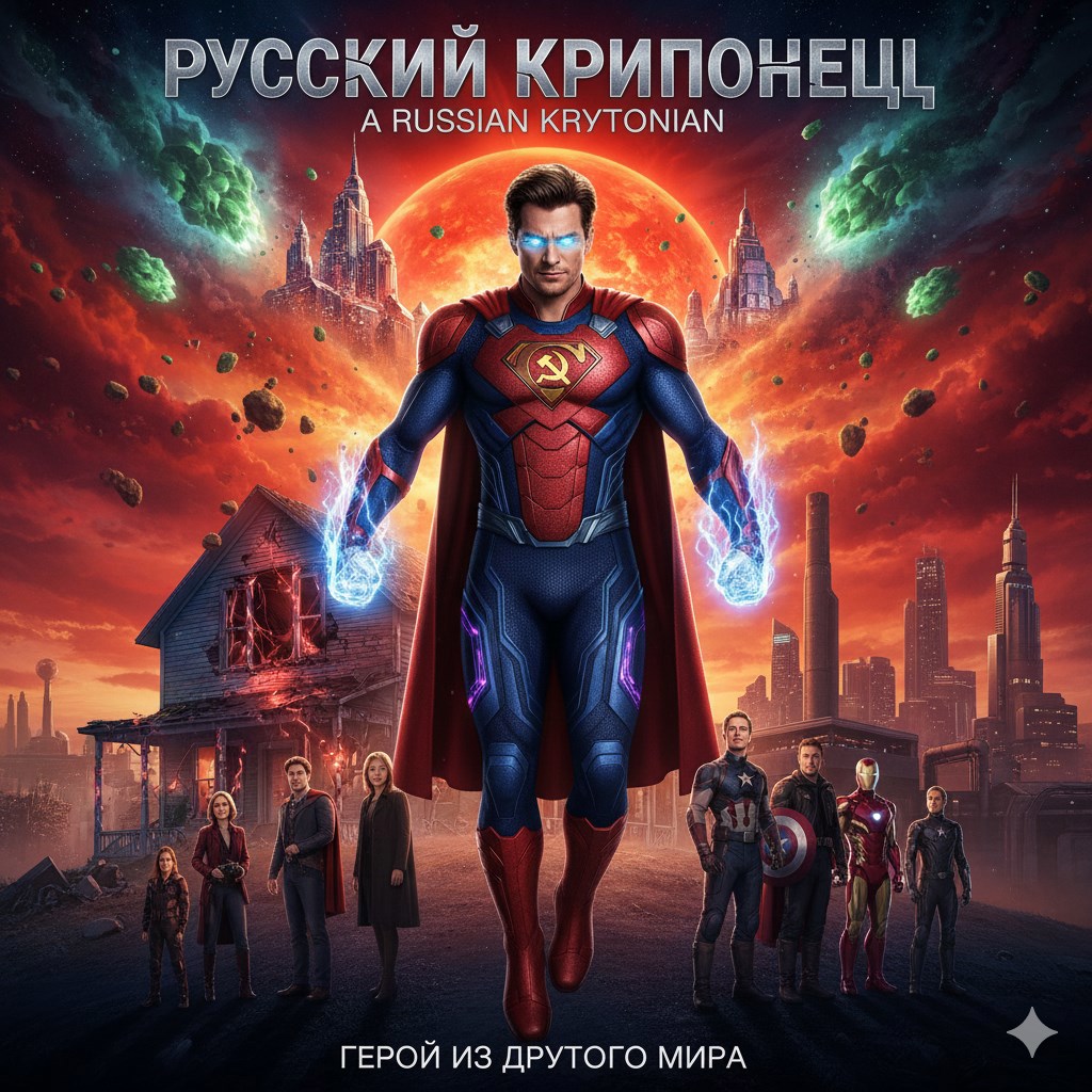 Обложка произведения Русский Криптонец.