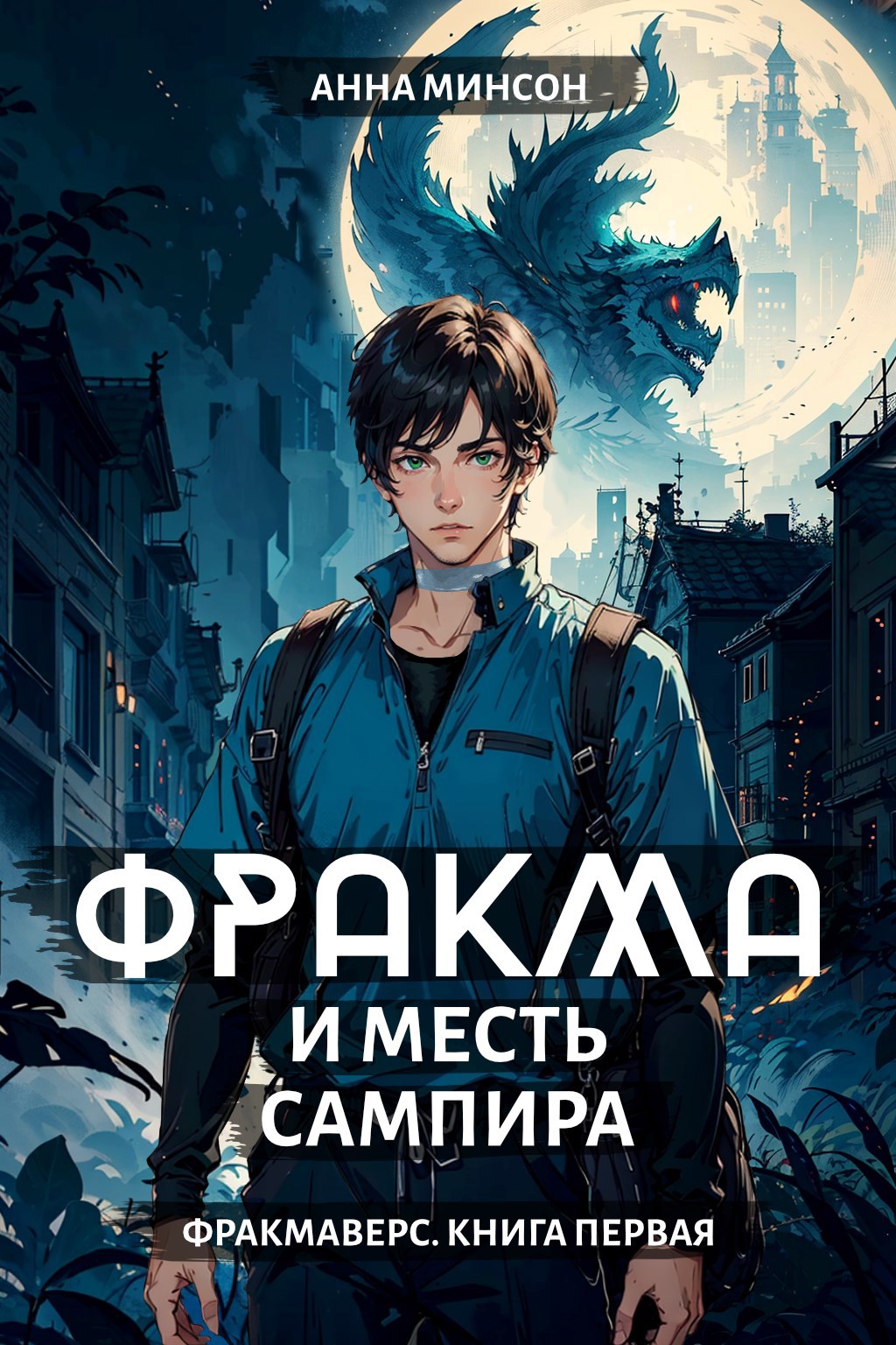 Обложка книги «Фракма и месть сампира»