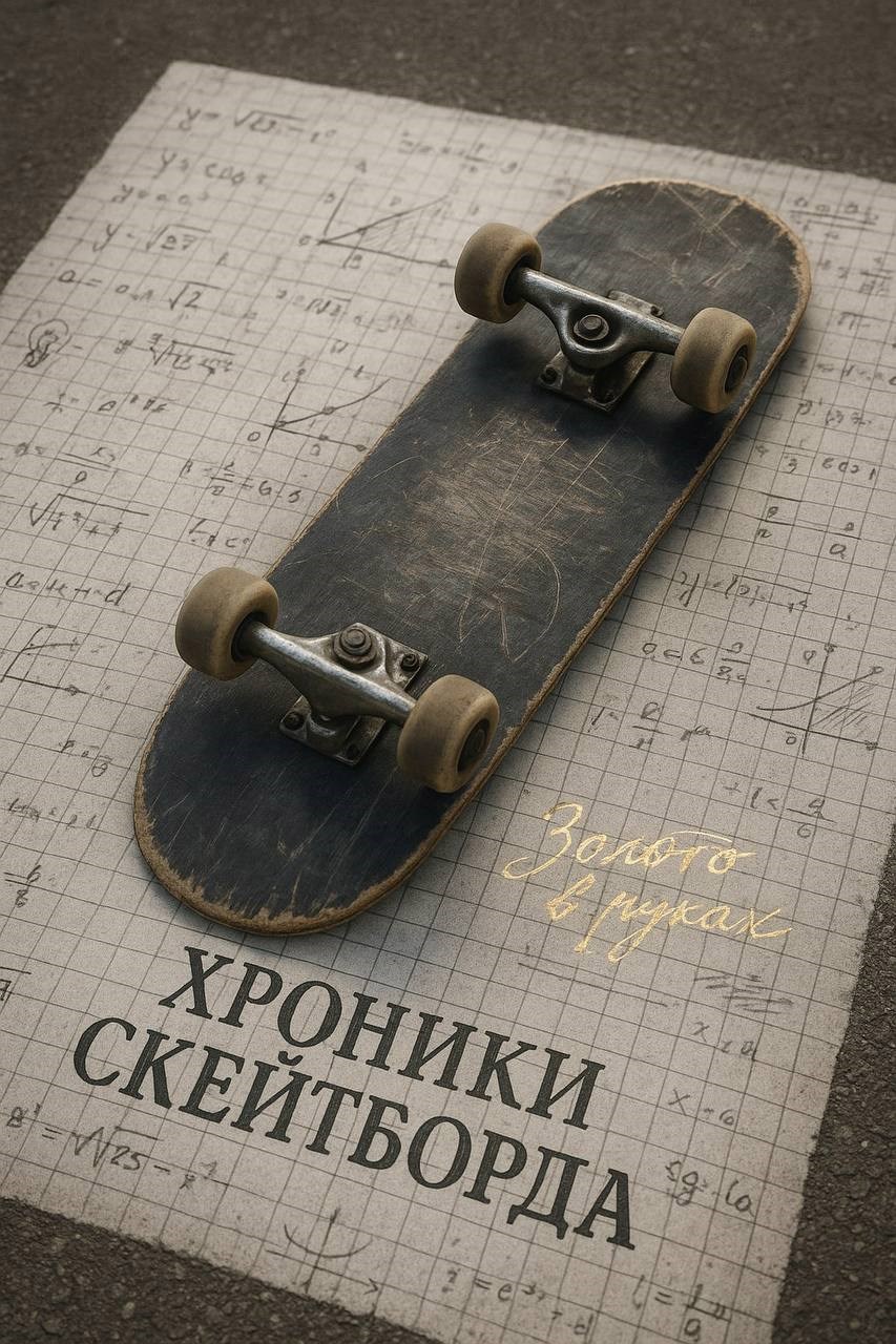 Обложка произведения Хроники Скейтборда. Золото в руках