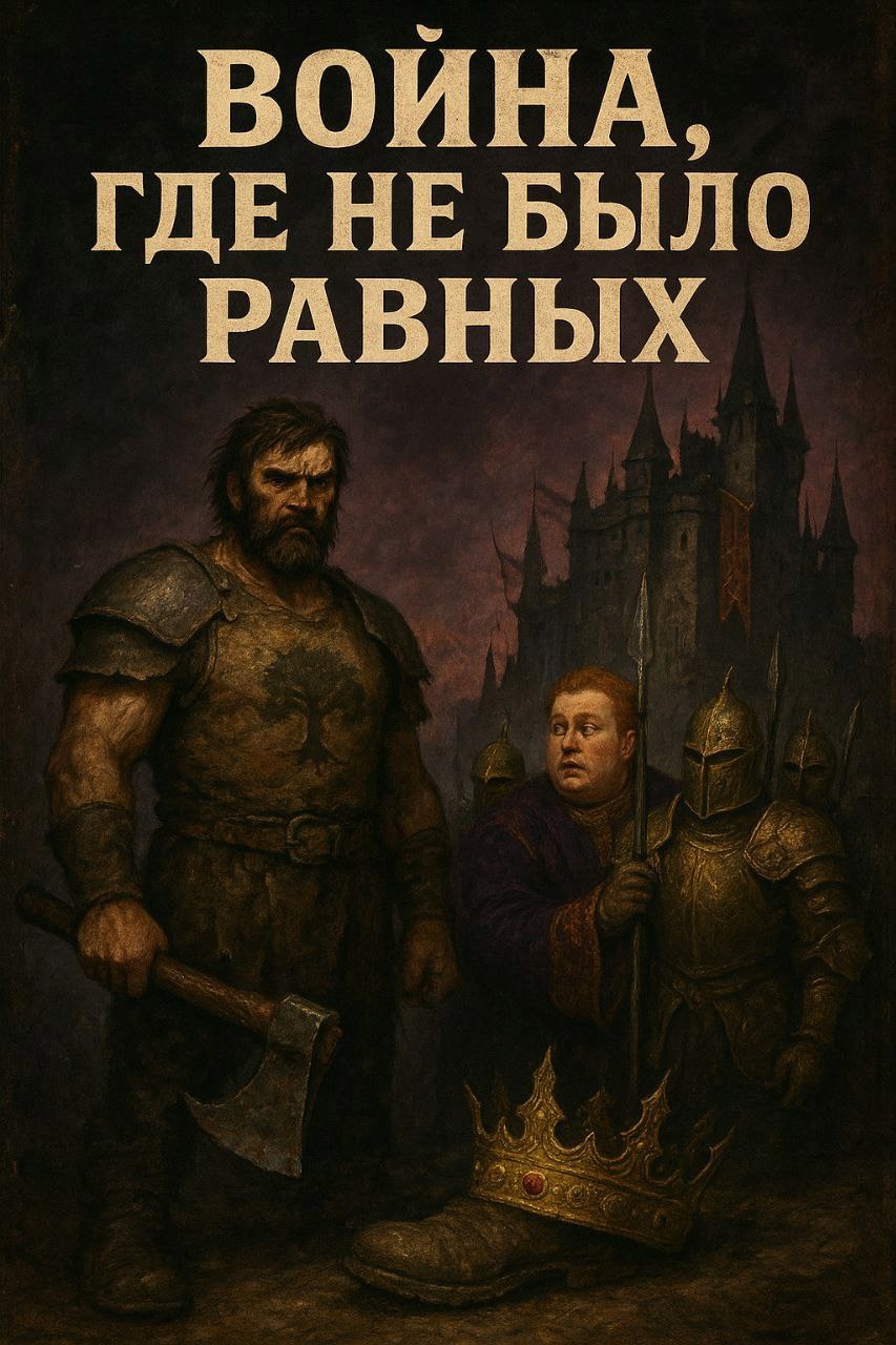 Обложка произведения Война, где не было равных.