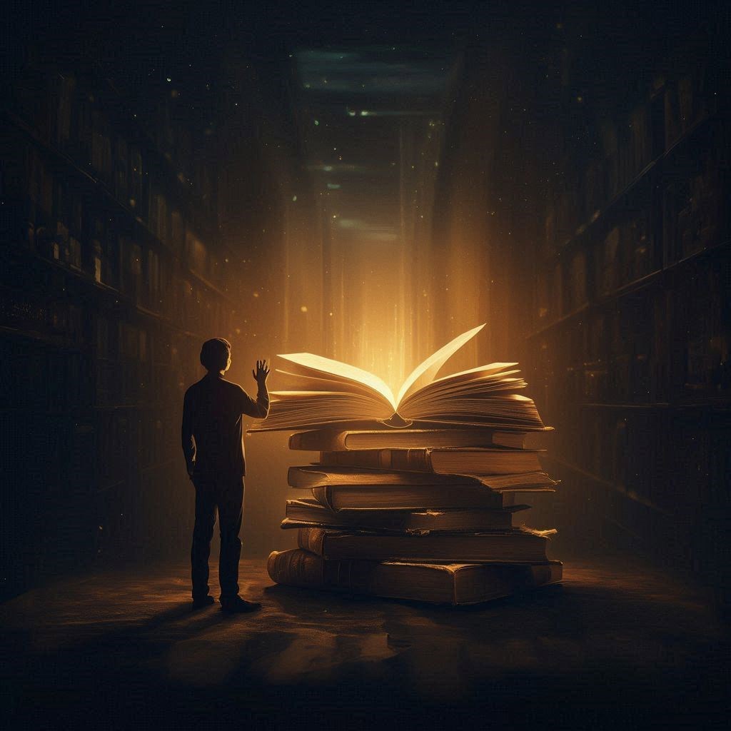 Обложка произведения Свет, который мы несем: как великие книги делают нас проводниками