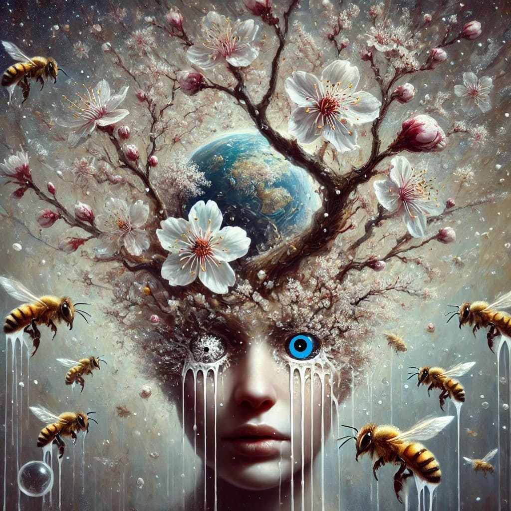 Обложка произведения На макушке вишня расцвела