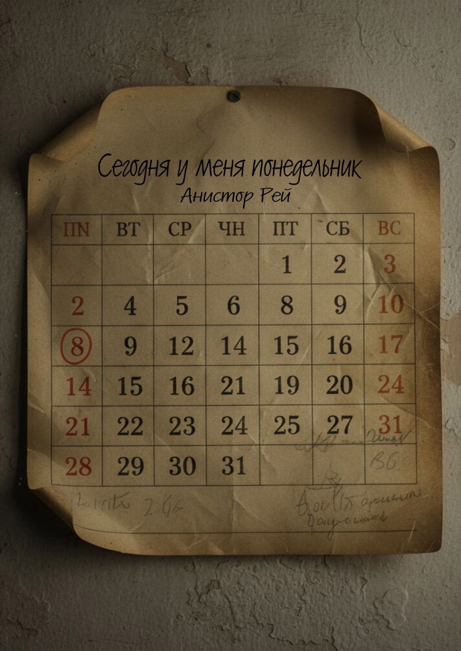 Обложка произведения Сегодня у меня понедельник