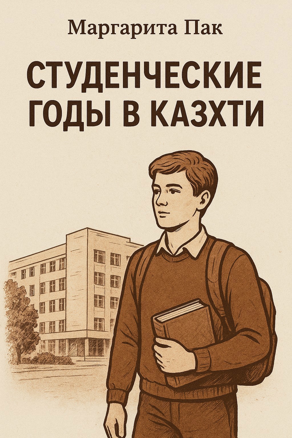 Обложка книги «Студенческие годы в КазХти»