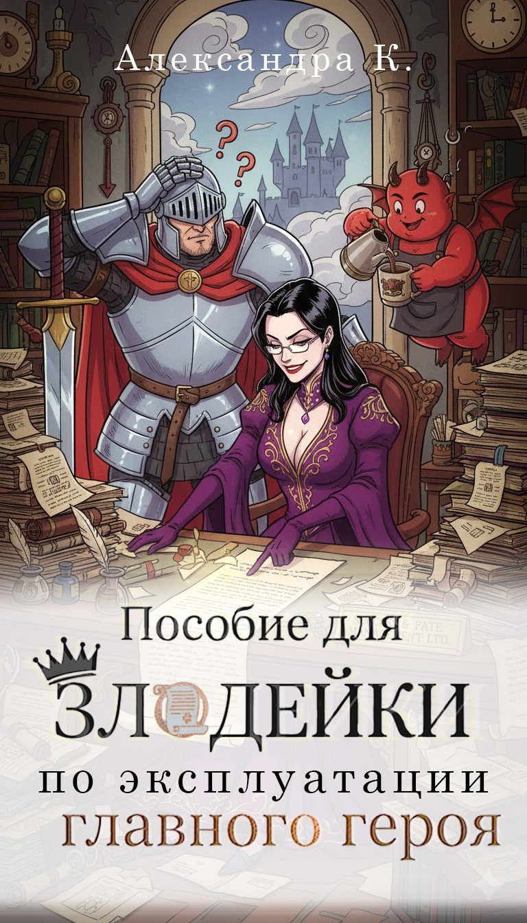 Обложка книги «Пособие для злодейки по эксплуатации главного героя»